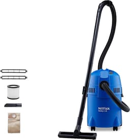Aurixi® Karcher - Karcher Stofzuiger - Bouwstofzuiger - Festool Stofzuiger - Bouwstofzuiger Zonder Zak - Blauw - 53cm x 33cm x 53cm — thumbnail 1