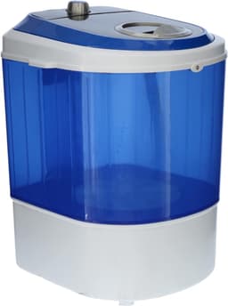 Florixa® Camping Wasmachine - Mini Wasmachine - Wasmachines - 2 kg per Wasbeurt - Met Timer - Blauw - 39cm x 37cm x 51cm — thumbnail 8
