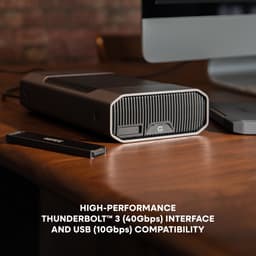 G-DRIVE® PROJECT 22TB, High-Capacity Hard Drive, Thunderbolt™ 3, USB-C, 7200RPM Ultrastar® Harde Schijf, tot 260MB/s — thumbnail 11