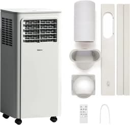 Shinco Mobiele Airco - Draagbare Airco - Portable Airco - Verrijdbare Airco - 7000 BTU - Koeling Ventileren Ontvochtigen tot 54m3 — thumbnail 1