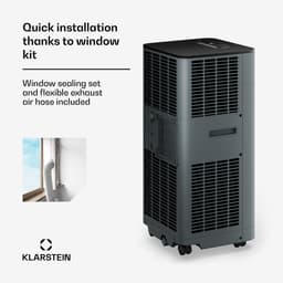 Klarstein Mobiele Airco Breeze Box 9K Portable Airconditioner - 9000 BTU, Smart App & Voice Control, 3-in-1 Koelen, Ontvochtiger & Ventilator, Energieklasse A, voor kamers tot 32 m², Stille werking, Eenvoudig te installeren,6 kW — thumbnail 8