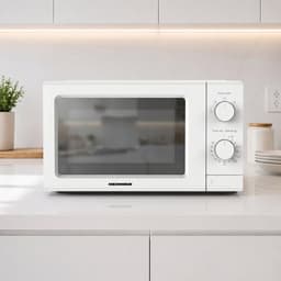 Heinner HMW-MD20IVWH Inverter Solo Magnetron Vrijstaand 19 Liter - 700W met 5 Vermogensniveaus - Inverter Technologie voor Gelijkmatig Verwarmen - Ontdooifunctie & Timer - Mechanische Bediening - Wit — thumbnail 7