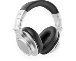 DJ koptelefoon - Vonyx HDX120SB - Over ear koptelefoon - Studio koptelefoon - Opbergtas - Aluminium