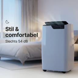Komodo Frosty+ Mobiele Airco 12000 BTU – 4-in-1 Airconditioner – WiFi App & Afstandsbediening – Airco met Raamafdichtingskit & Afvoerslang – Ontvochtiger & Ventilator — thumbnail 5