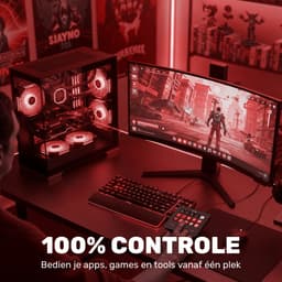 ProFPS Streaming Deck – 18 Macrotoetsen – RGB – Windows & MacOS — thumbnail 3