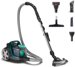 Philips Stofzuiger zonder Zak FC9556/09 - Alle Vloertypen - Sterke Zuigkracht - Met H13 Allergiefilter - 3 Extra Mondstukken - Blauw — thumbnail 22