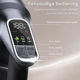 Vesora® 3-in-1 Buigbare Steelstofzuiger Draadloos zonder Zak - FLEX - Draadloze Stofzuiger - Kruimeldief Snoerloos - Vacuum Cleaner - Handstofzuiger - Stofzuiger Steel met Hepa Filter - Stofzuiger Huisdieren - Zakloze Stofzuiger — thumbnail 15