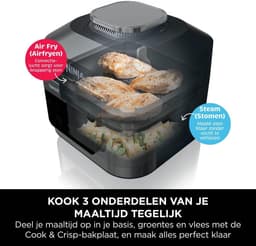 Ninja Speedi 10-in-1 Multicooker en Airfryer - 5,7 Liter - Zwart - ON500EU — thumbnail 13