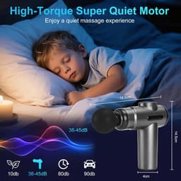 Massage Gun Professioneel - Massage Apparaat - Theragun spierherstel — thumbnail 5