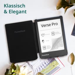 PocketBook Verse Pro Azure e-reader – Inclusief Zwart Hoesje (shell cover) – Voordeelbundel — thumbnail 4