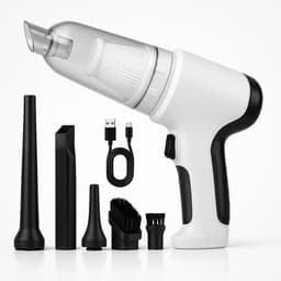 Krachtige Kruimeldief Snoerloos 5 opzetstukken - Kruimelzuiger 20W - Vacuum Cleaner - Draadloos, Compact en Oplaadbaar - Handstofzuiger — thumbnail 1