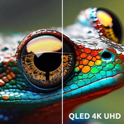 STRONG - TV 55" (139 cm) SRT55UG8773C QLED - Smart Google TV 4K UHD - Chromecast - Google Assistant - Dolby ATMOS - Doly Vision - Quantun dot colors - Drievoudige tuners - Wifi - Bluetooth - Port Ethernet - 4xHDMI + 2xUSB - NETFLIX — thumbnail 4
