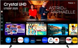 "Smart TV Samsung TU75U7005FKX 75 75"" 4K Ultra HD LED HDR - Smart TV" — thumbnail 1
