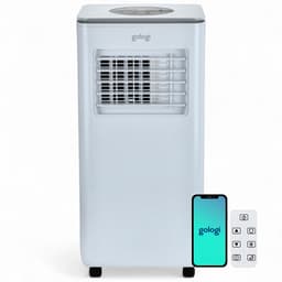 Gologi 3-in-1 Mobiele Airco - Aircooler met Wifi en App - 9.000 BTU/h - Met Raamafdichtingskit - Inclusief Afstandsbediening – Geschikt voor Slaapkamer - Wit — thumbnail 1