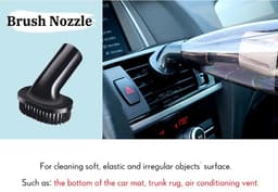 altijd bruikbaar auto stofzuiger - mini stofzuiger - handstofzuiger - kruimeldief - multifunctioneel - nat & droog - 4500PA — thumbnail 4
