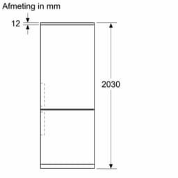 Bosch - KGN492IAF - Serie 4 - Koel-vriescombinatie - Energielabel A - 203 x 70 cm - Extra breed - RVS - Total No Frost; Nooit meer ontdooien- Zeer stil - VitaFresh XXL 0°C: houd etenswaren langer vers met extra ruime vershoudlades. — thumbnail 16