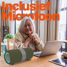 Xssive BSP05 Premium Bluetooth Speaker - 30W Vermogen - IPX6 Waterdicht - TWS Technologie - RGB Verlichting - Powerbank Functie - Groen — thumbnail 6