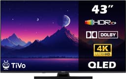 Horizon Smart TV 43 inch QLED - 4K ULTRA HD Televisie - XT Line - WiFi - Netflix - Voice Assistant - Ultra Narrow Design — thumbnail 1