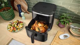 Bosch MAF671B0 Airfryer XXL - Serie 6 - 7,2L - Shake alarm - Kijkvenster - Warmhoudfunctie - 7 programma's - Tot 5 personen - Zwart — thumbnail 8