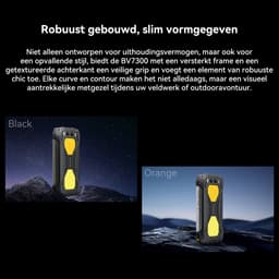 Blackview BV7300 - Robuuste Smartphone - 18GB RAM - 256GB - 15000mAh - Dual 4G LTE - Dual 800LM Campingverlichting - Android 14 - IP68 Waterdicht - 6580mAh - NFC - GPS - Zwart — thumbnail 7
