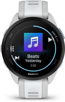 Garmin Forerunner 165 Music - Hardloophorloge - 43 mm - Mist Grey-Whitestone — thumbnail 2