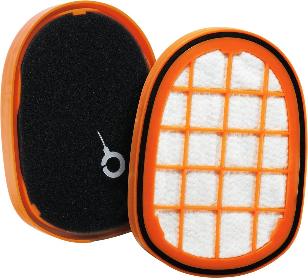 2x Dparts filter geschikt voor Philips - voor steelstofzuiger SpeedPro Max Aqua 7000 en 8000 series - stofzuiger schuimfilter - nr. FC5005/01 - CP0663/01 - CP1100/01 — afbeelding 1