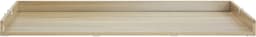 Wasmachine-Droger Werkblad, 54 x 27 inch, Hout, Waterafstotend met Anti-slip Pads, voor Wasorganisatie, Eiken — thumbnail 3