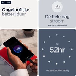 Motorola edge 60 fusion - 8/256GB - Slipstream (Grijs) — thumbnail 18