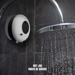 MMP ® Douche Radio - Radio - Douche Speaker - Wit -4cm x 4cm x 3cm — thumbnail 3