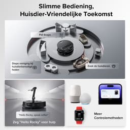 Roborock Saros Z70 – Robotstofzuiger en dweilrobot – Met OmniGrip-arm – 22.000 Pa – Aangedreven door AI – 7,98 cm ultradun – FlexiArm Riser – Tech AdaptiLift-chassis – Vermijdt obstakels – Multifunctioneel dock 4.0 — thumbnail 7