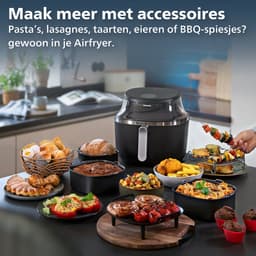 Philips 3000 Series Airfryer - NA321/00 - Kijkvenster - RapidAir Plus - 4.2L - Tot 4 Personen - Zwart — thumbnail 13
