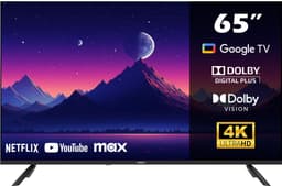 Horizon Smart TV 65 inch - 4K ULTRA HD LED Televisie - XT Line - Google TV WiFi - Voice Assistant - Frameless Slim Design — thumbnail 1
