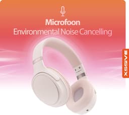 Xssive Koptelefoon Draadloos - Bluetooth 5.3 - Lange Batterijduur - Volledig Draadloze Hoofdtelefoon - Rose Goud — thumbnail 8