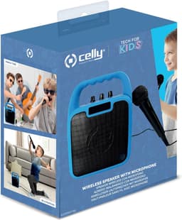 Celly - Kidsparty Wireless Speaker with Microphone and Stickers — thumbnail 8