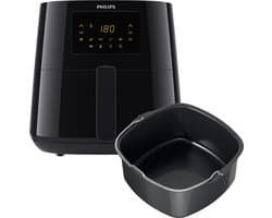 Philips Essential 3000 Series Airfryer XL - HD9270/93 - 6.2L - Tot 5 Personen - Met bakvorm