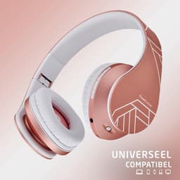 PowerLocus P2 draadloze Over-Ear Koptelefoon Inklapbaar koptelefoon voor kinderen - veilig volume van 85 dB - Bluetooth Hoofdtelefoon - Met microfoon — thumbnail 9