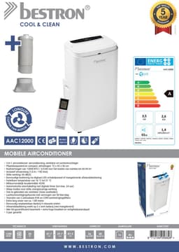 Bestron AAC12000 – Mobiele Airco — thumbnail 2