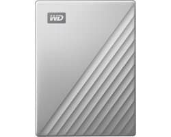 WD My Passport Ultra 1 TB Externe harde schijf (2.5 inch) USB-C Zilver WDBC3C0010BSL-WESN
