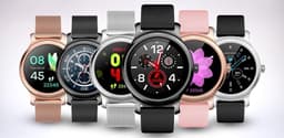 Belesy® SMART - Smartwatch Dames - Smartwatch Heren - Horloge - Bluetooth Bellen - Stappenteller - 1.3 inch - Kleurenscherm - Full Touch - Zilver - Staal - Moederdag — thumbnail 13