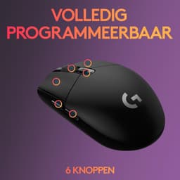 Logitech G305 Lightspeed - Draadloze Muis - Rechtshandig - Zwart — thumbnail 8