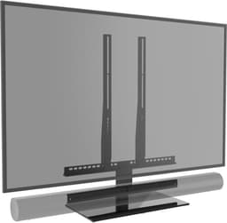 Cavus Draaibare Tv voet geschikt voor Sonos Arc Soundbar & televisie - max 30kg — thumbnail 4