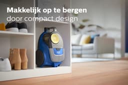 Philips 2000 series XB2125/09 - Stofzuiger zonder zak - Donkerblauw — thumbnail 10