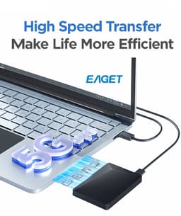 Eaget HDD schijf - Externe harde schijf - 250GB - Externe harde schijven – Harde schijf – Plug and Play — thumbnail 4