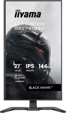 iiyama G-Master GB2741QSU-B1 Black Hawk - 27 inch - QHD - IPS - 144 Hz - Verstelbaar — thumbnail 5
