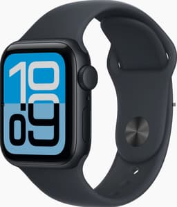 Apple Watch SE 3 - Wifi - 44mm - Midnight Aluminium Case with Midnight Sport Band - M/L — thumbnail 3