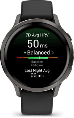 Garmin Venu 4 - Multisport smartwach - 41 mm - AMOLED - Slate Grijs/Zwart — thumbnail 18