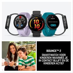 Garmin Bounce 2 - Smartwatch voor kinderen - 43 mm - AMOLED - Live locatie-tracking - Zwart — thumbnail 14