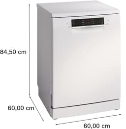 Bosch SMS26AW01F - Serie 2 - Vaatwasser - Vrijstaande vaatwasser - 60 cm - Wit - Extra Droog: optie voor extra grondige droogresultaten — thumbnail 6