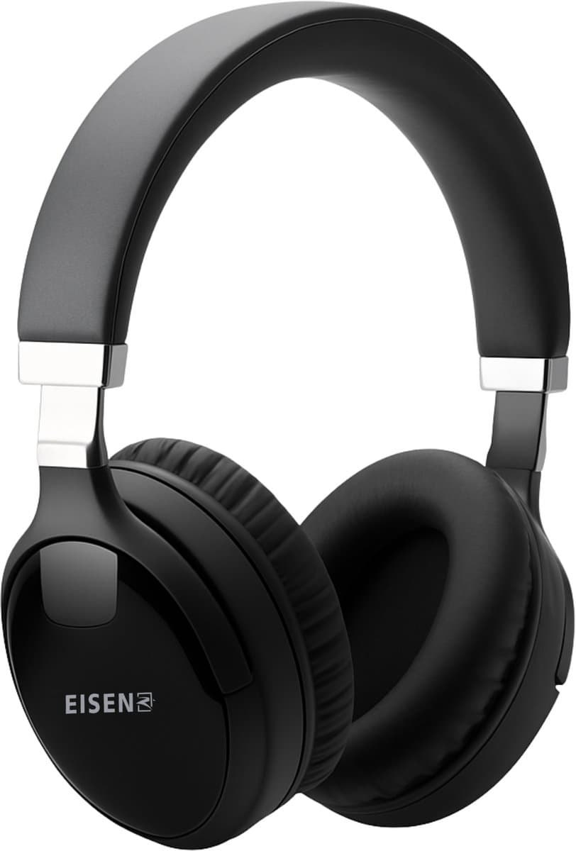 EISEN EZ-007 Draadloze Koptelefoon met ANC - Shocking Bass - Bluetooth Headphone - Zwart — afbeelding 1