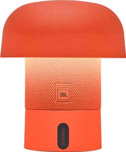 Kooduu Sensa PLAY Mini - Bluetooth Speaker met SOUND BY JBL - Dimbare LED-lamp - Oplaadbare batterij - Nachtlamp - Dimbaar - 16cm hoog - kleur Orange — thumbnail 2